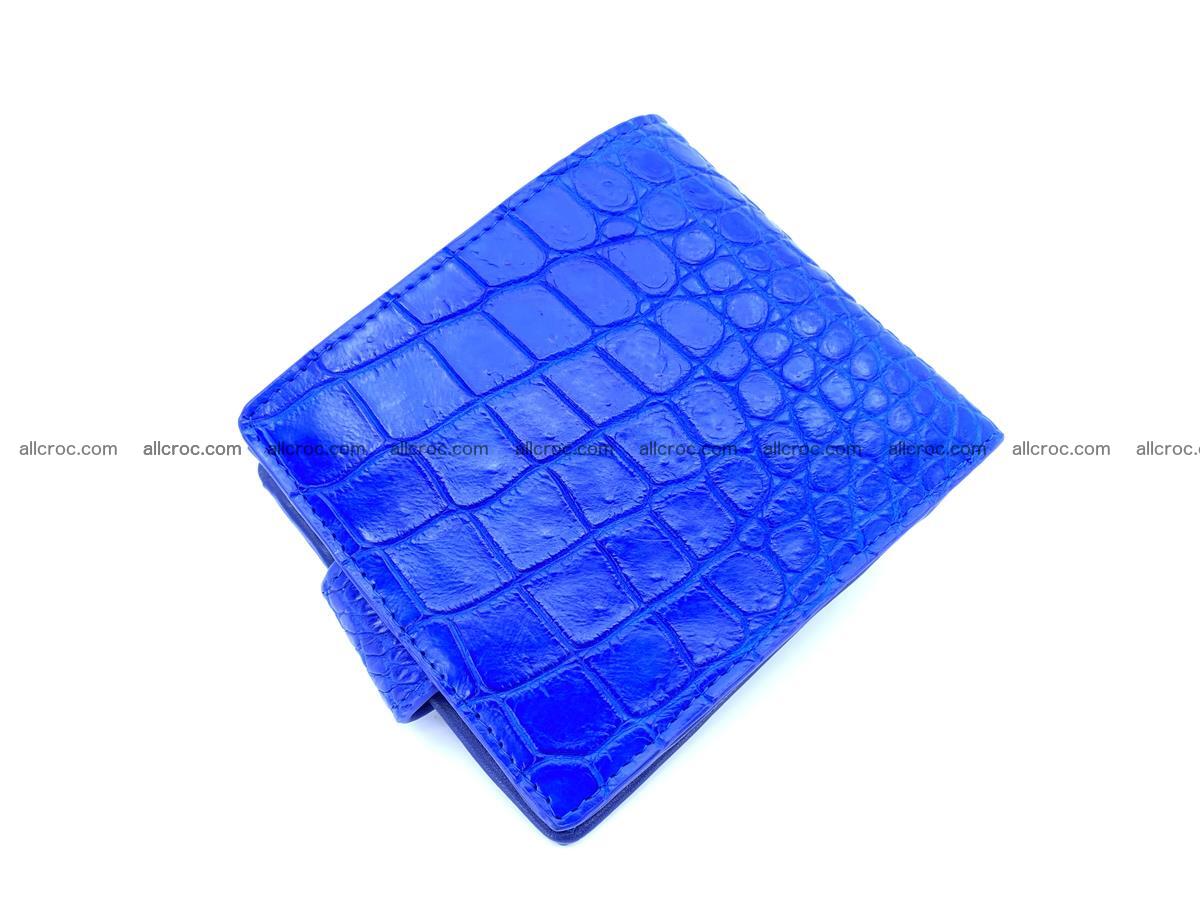 Crocodile skin wallet, short billfold 1422 Foto 1