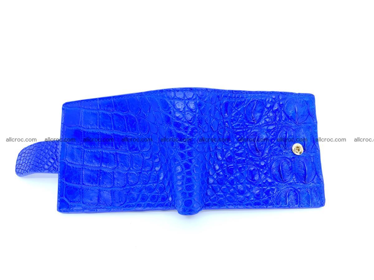 Crocodile skin wallet, short billfold 1422 Foto 3