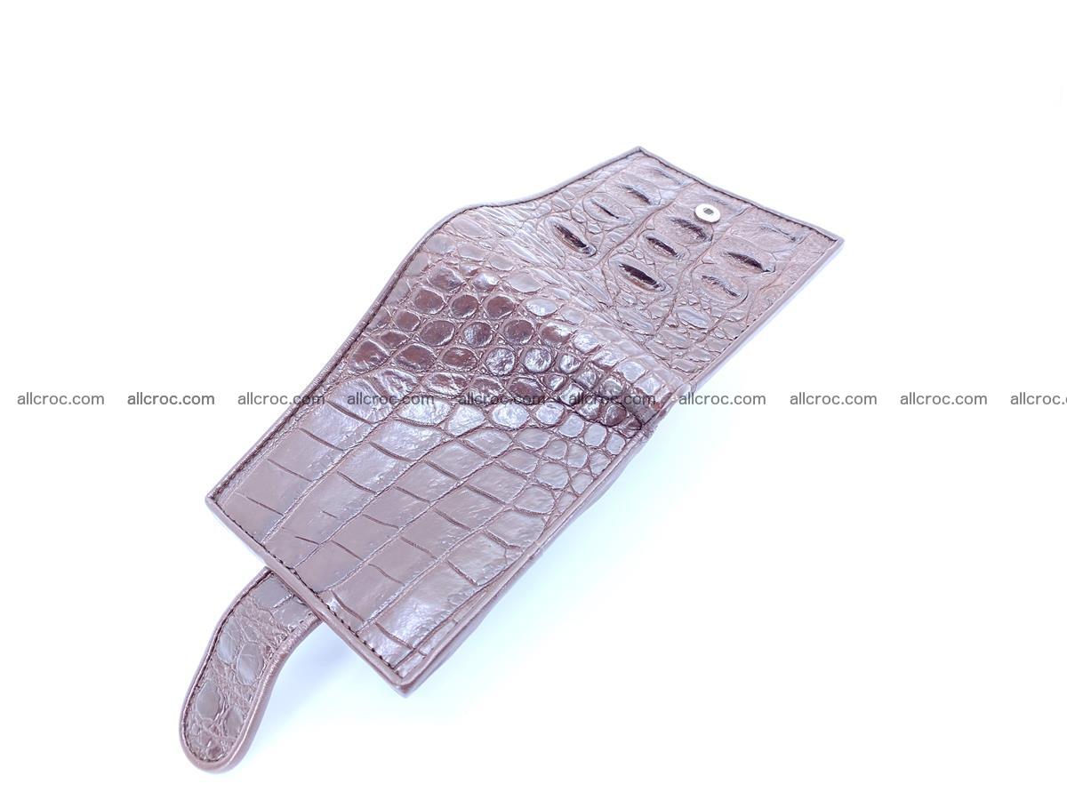 Crocodile skin wallet, short billfold 1421 Foto 2