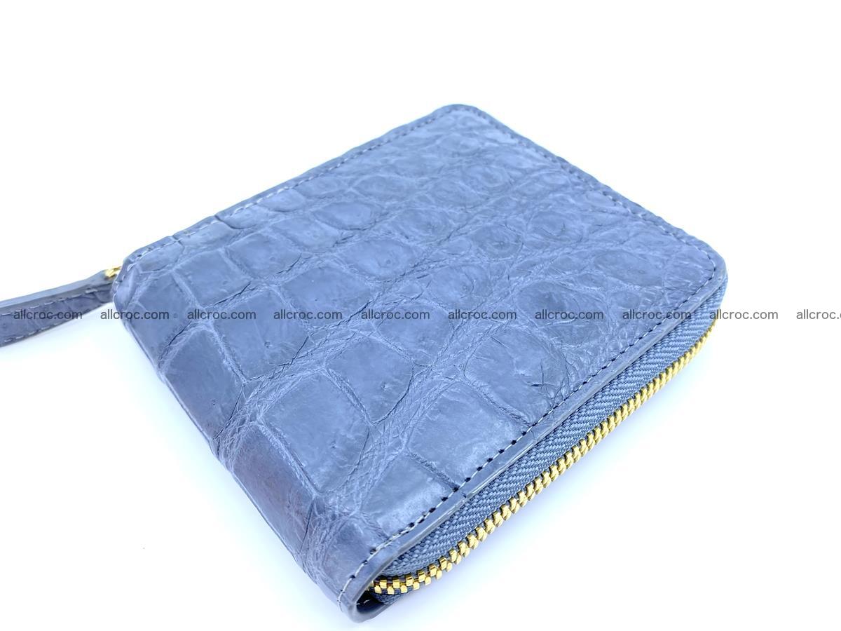 Crocodile skin wallet, short billfold 1441 Foto 1