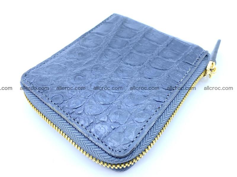 Crocodile skin wallet, short billfold 1441
