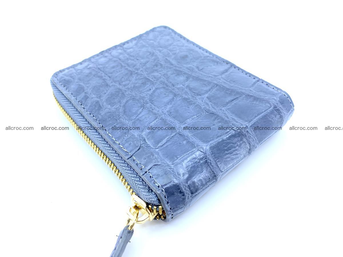 Crocodile skin wallet, short billfold 1441 Foto 3