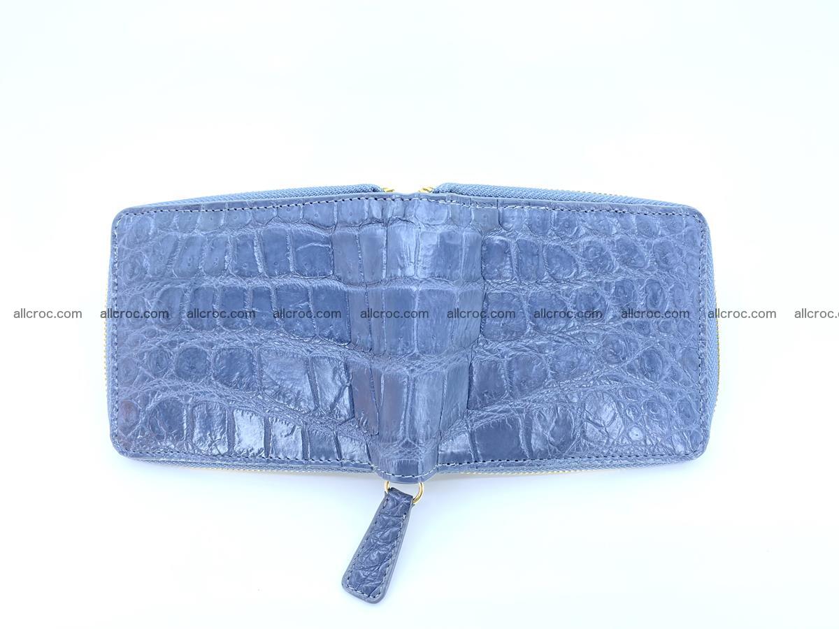 Crocodile skin wallet, short billfold 1441 Foto 6