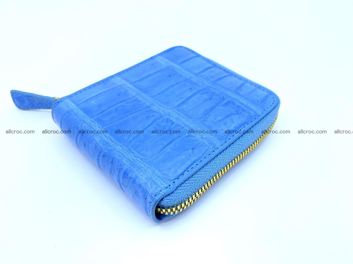 Crocodile skin wallet, short billfold 1445 Foto 1