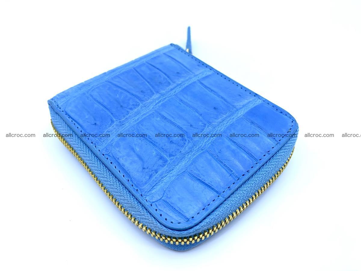Crocodile skin wallet, short billfold 1445 Foto 0