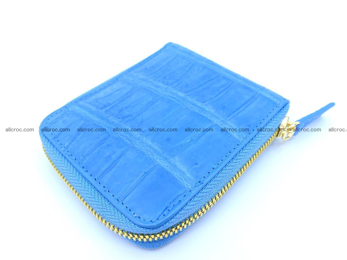 Crocodile skin wallet, short billfold 1445 Foto 2