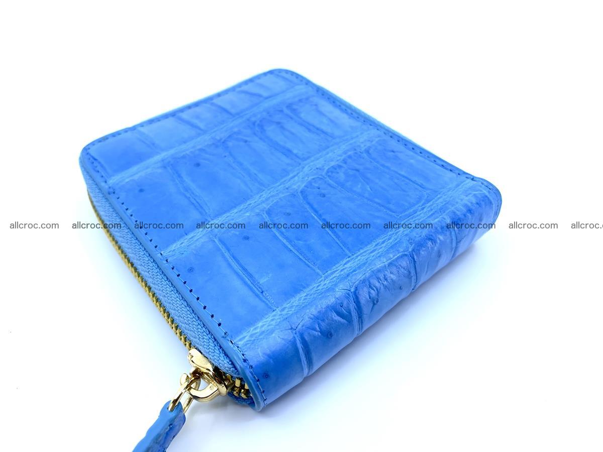 Crocodile skin wallet, short billfold 1445 Foto 3