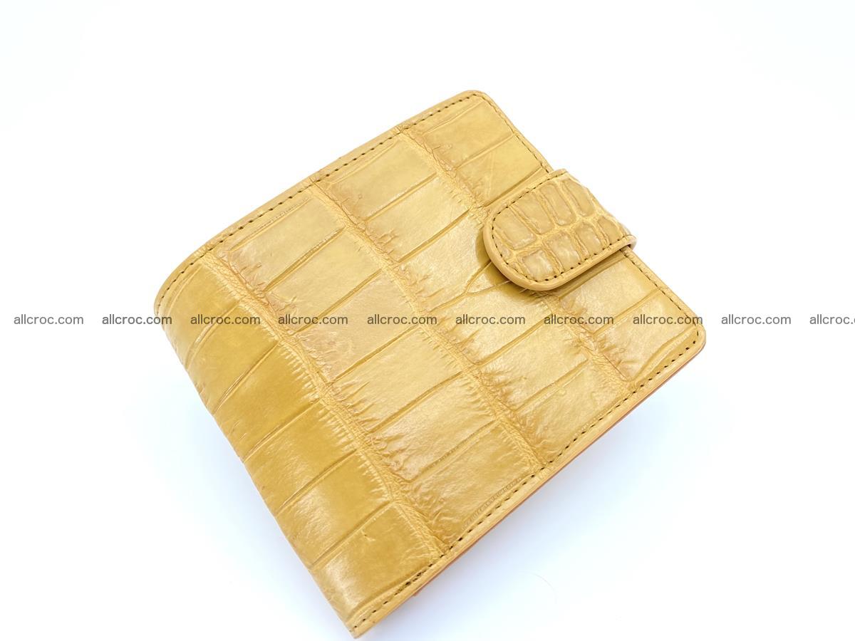 Crocodile skin wallet, short billfold 1425 Foto 0