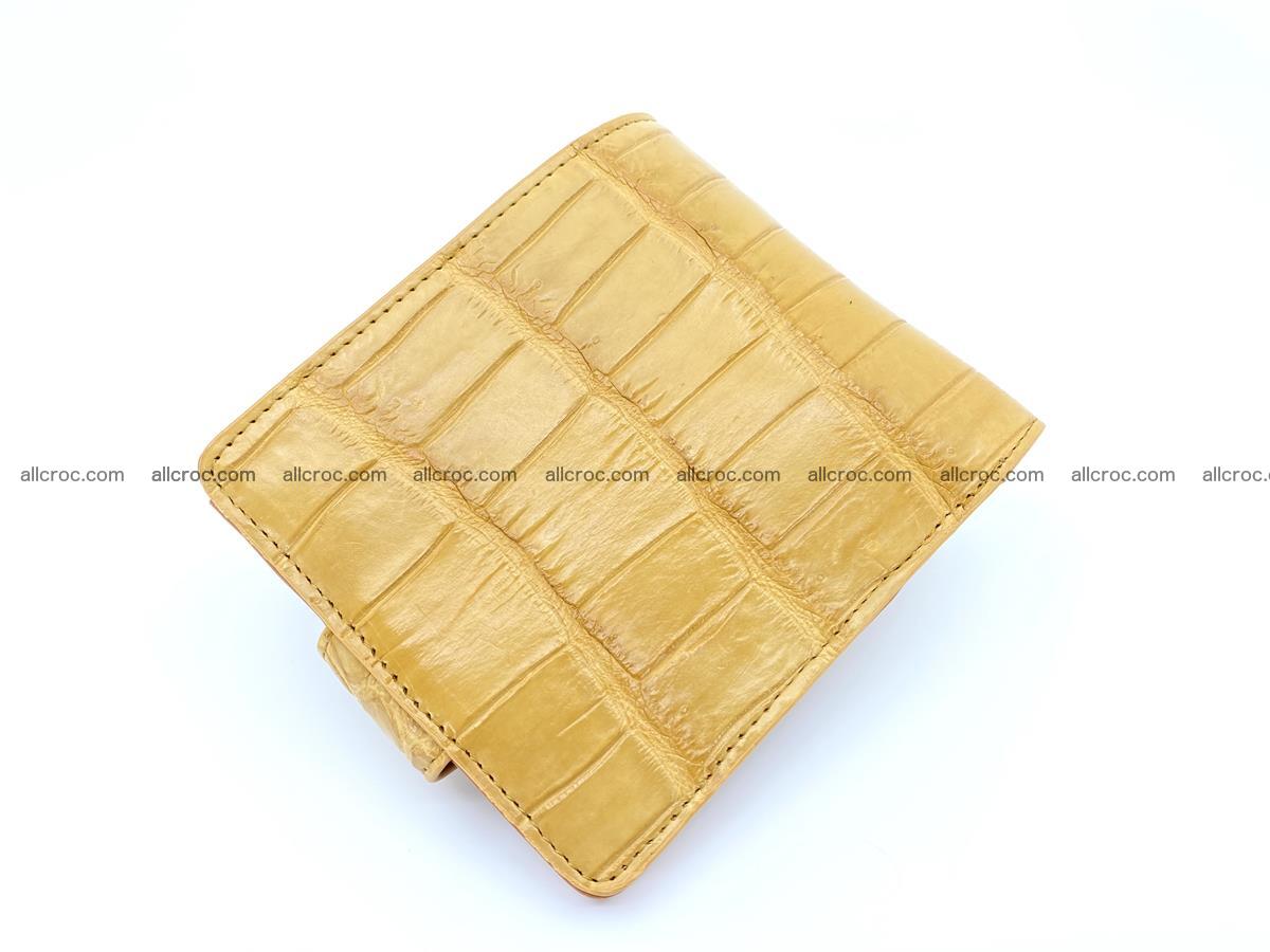 Crocodile skin wallet, short billfold 1425 Foto 1