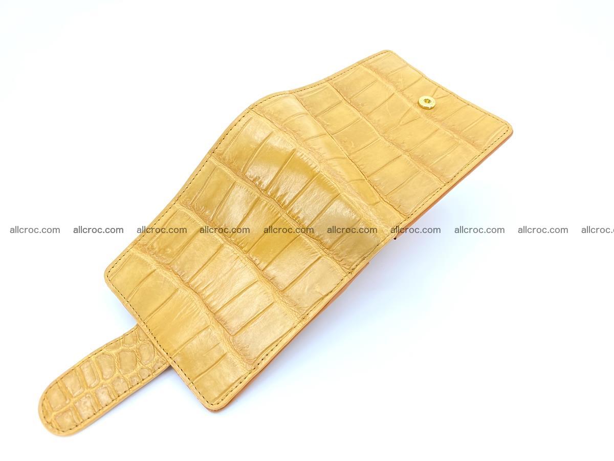 Crocodile skin wallet, short billfold 1425 Foto 2