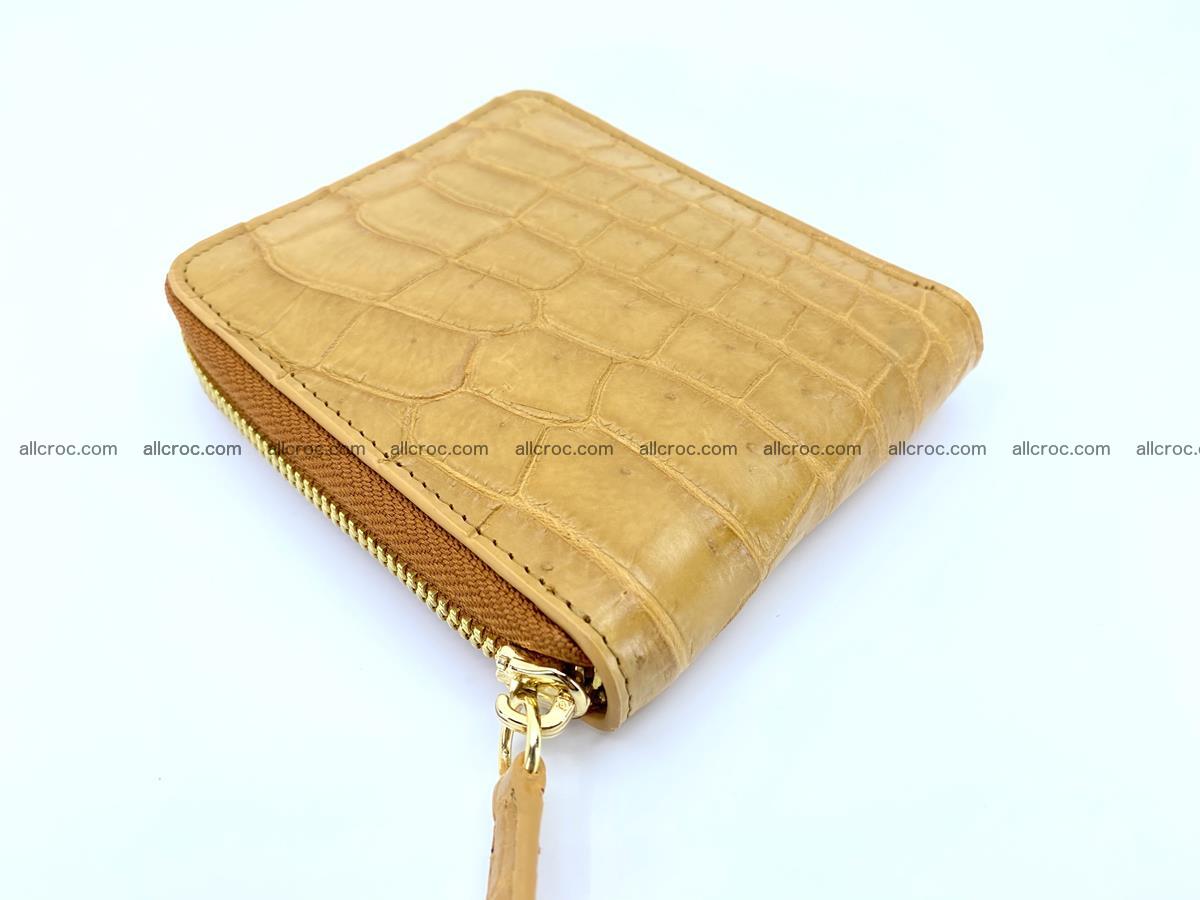 Crocodile skin wallet, short billfold 1439 Foto 3