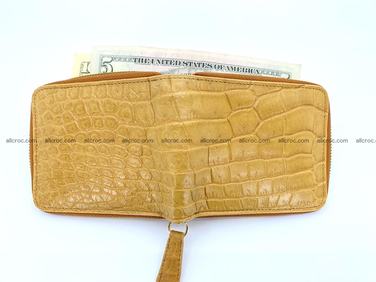Crocodile skin wallet, short billfold 1439 Foto 6