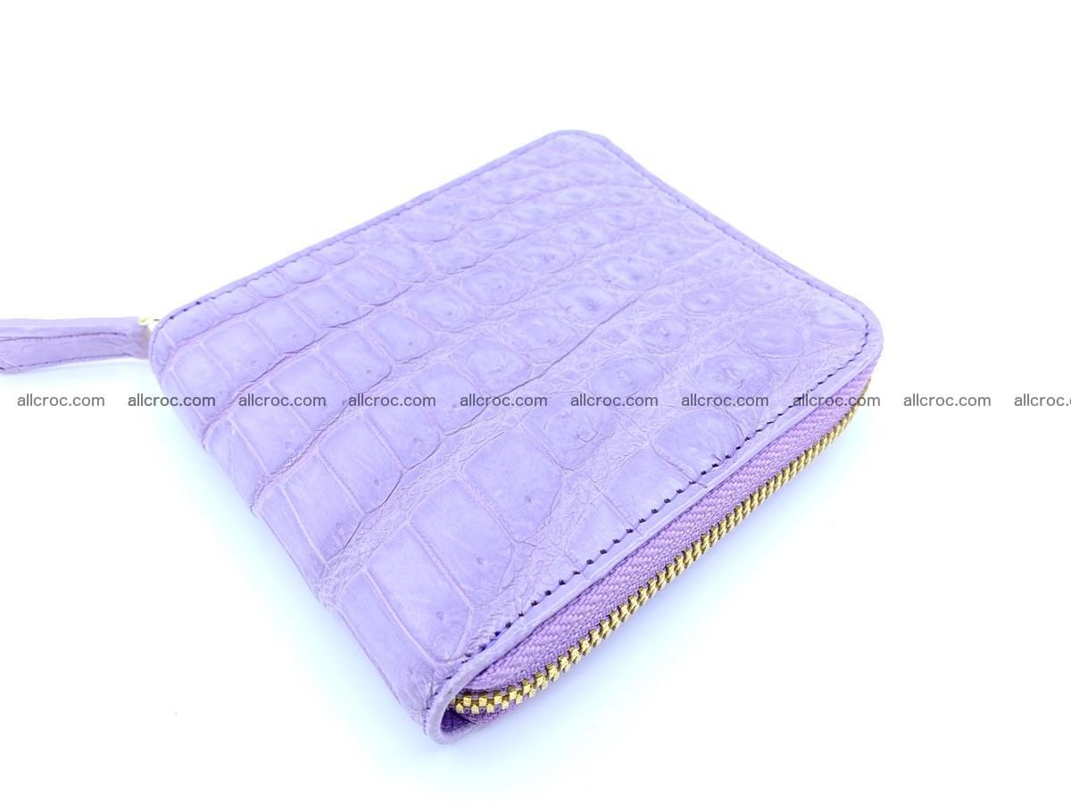 Crocodile skin wallet, short billfold 1440 Foto 1