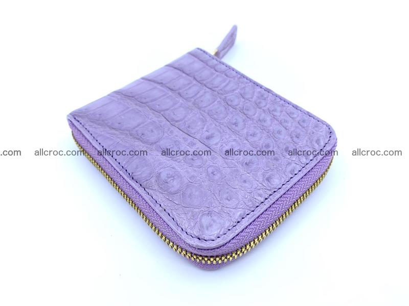 Crocodile skin wallet, short billfold 1440