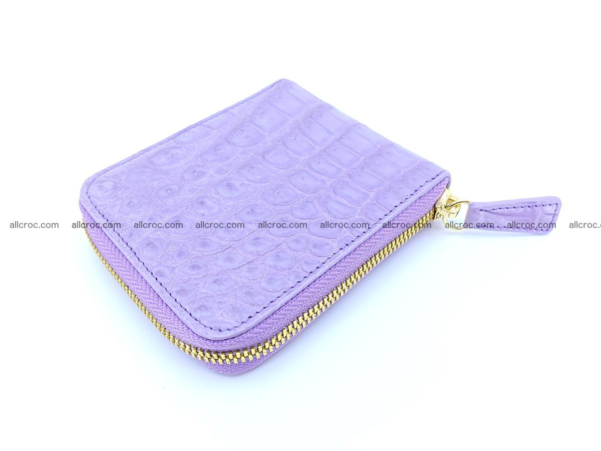 Crocodile skin wallet, short billfold 1440 Foto 2