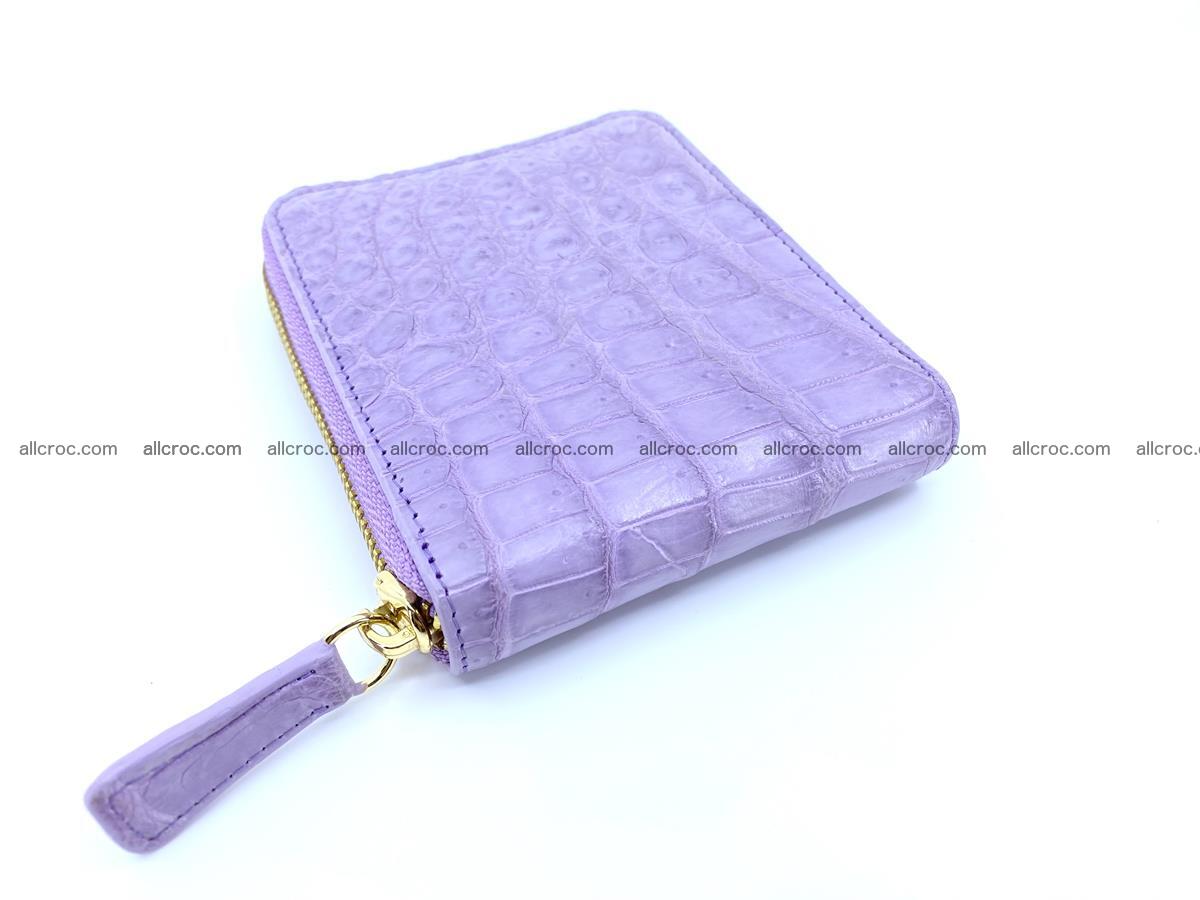 Crocodile skin wallet, short billfold 1440 Foto 3