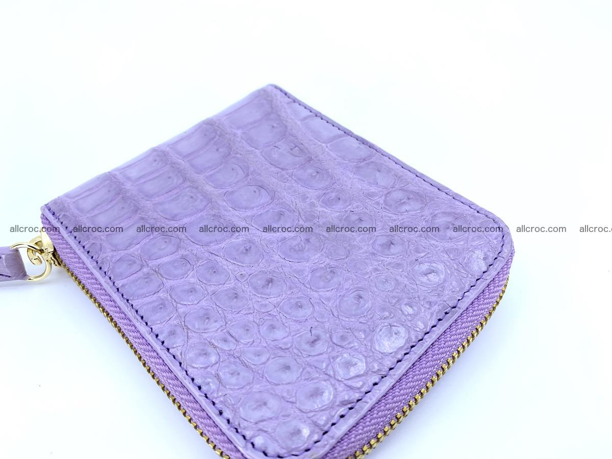Crocodile skin wallet, short billfold 1440 Foto 4