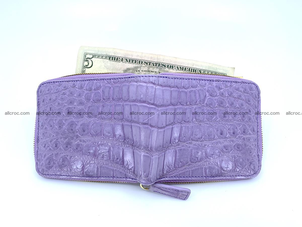 Crocodile skin wallet, short billfold 1440 Foto 6