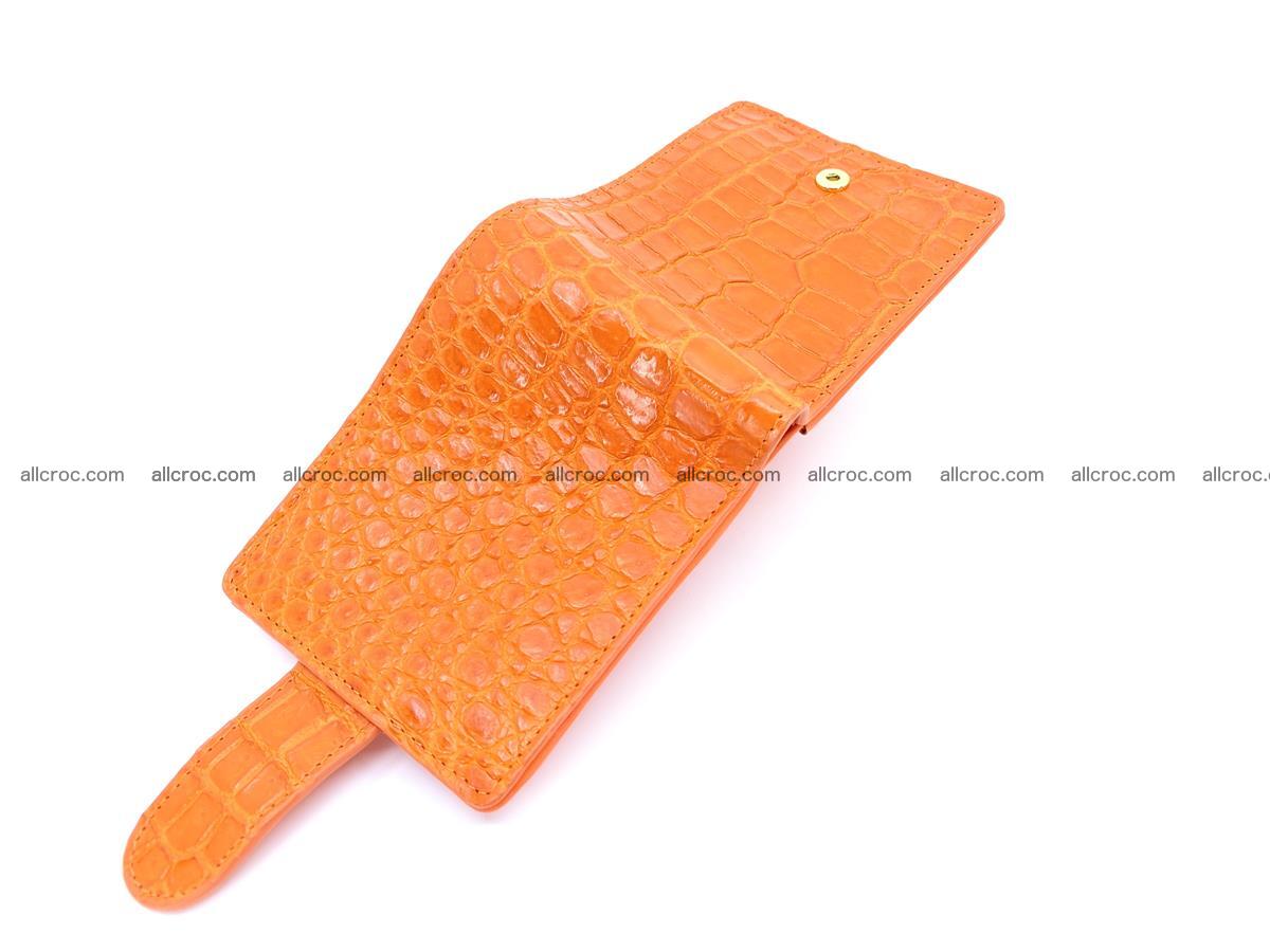 Crocodile skin wallet, short billfold 1424 Foto 3