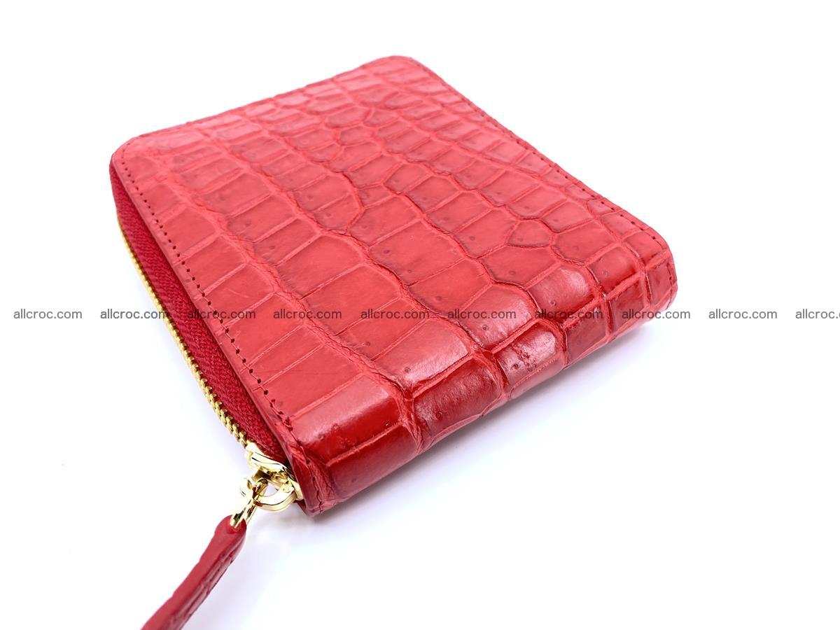 Crocodile skin wallet, short billfold 1444 Foto 3