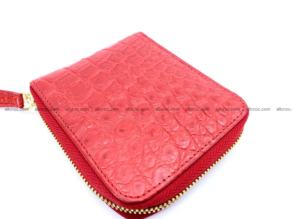 Crocodile skin wallet, short billfold 1444 Foto 4