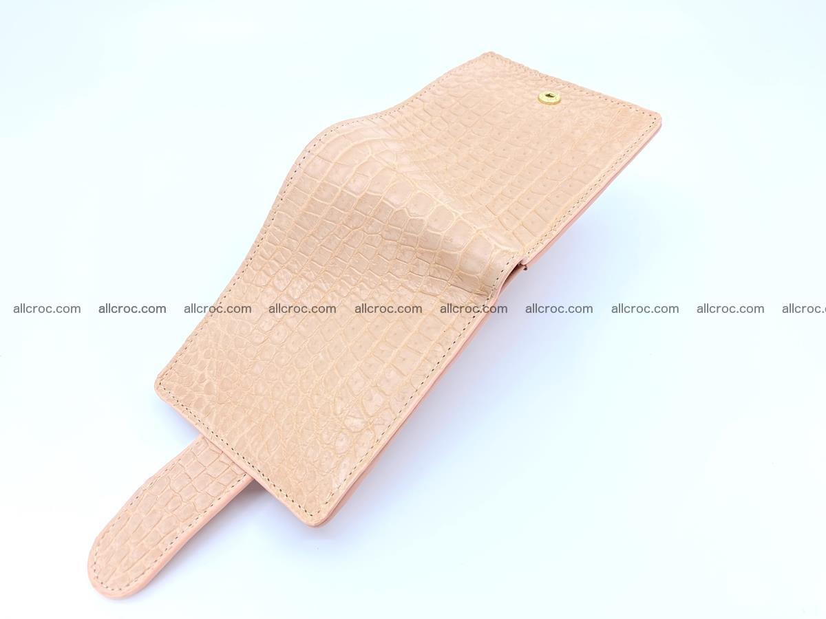 Crocodile skin wallet, short billfold 1427 Foto 2