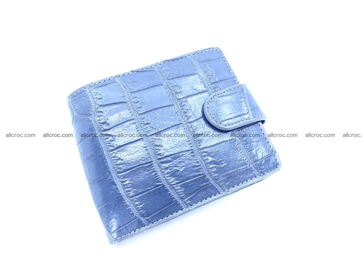 Crocodile skin wallet, small billfold 1430 Foto 0