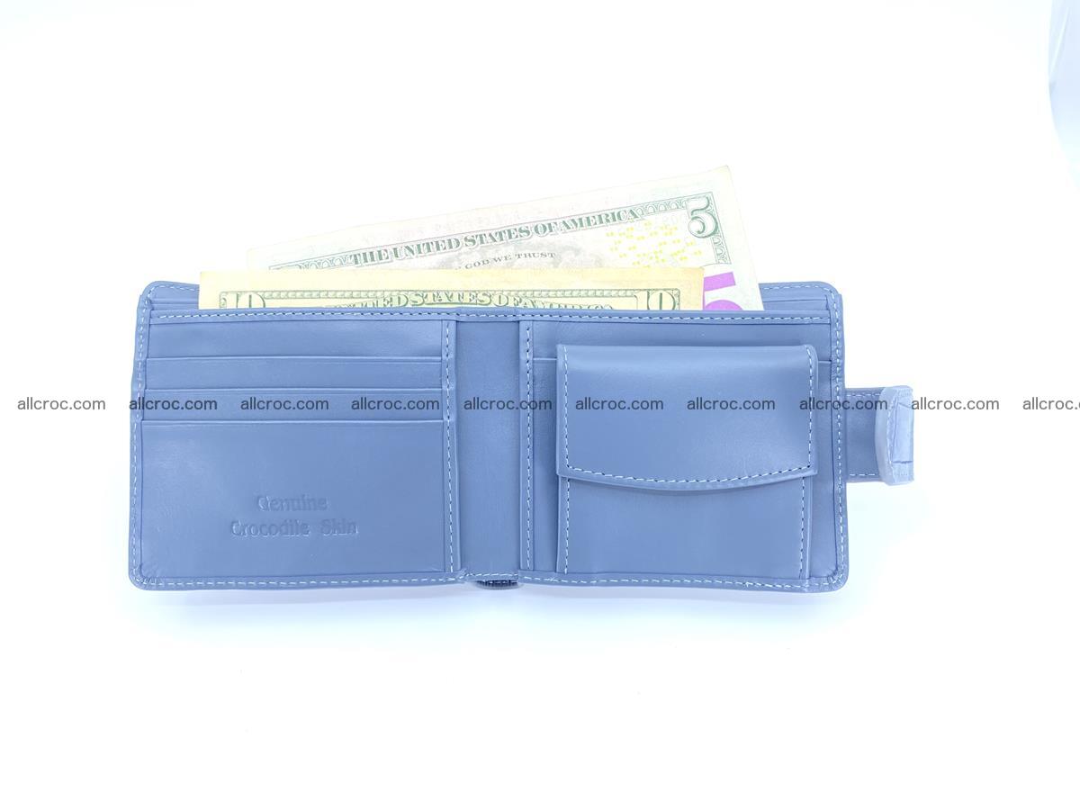 Crocodile skin wallet, small billfold 1430 Foto 4