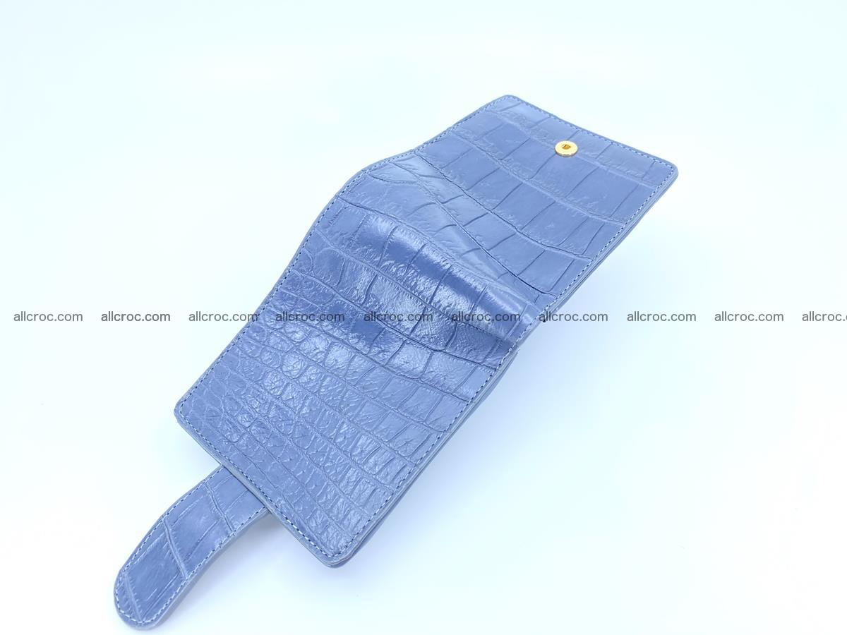 Crocodile skin wallet, small billfold 1430 Foto 2