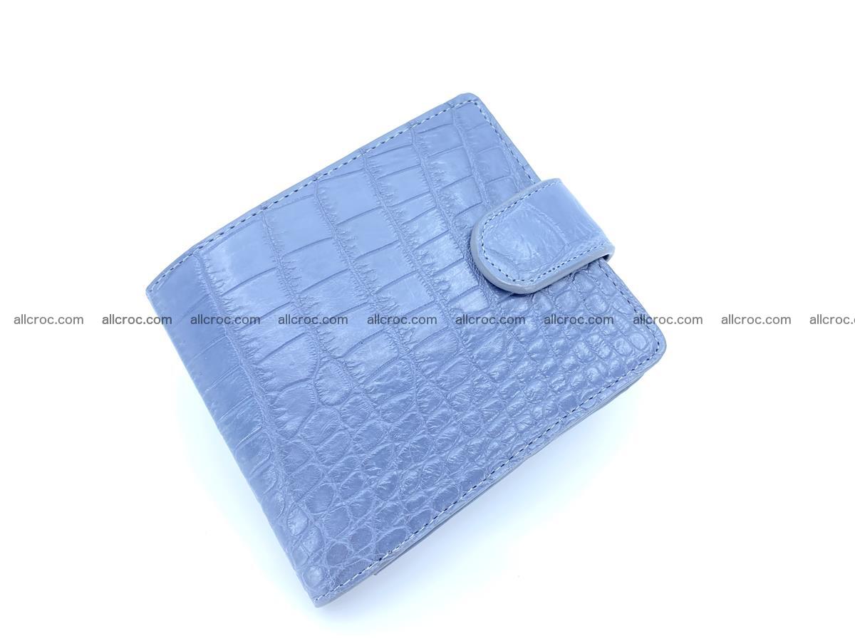 Crocodile skin wallet, small billfold 1431 Foto 0
