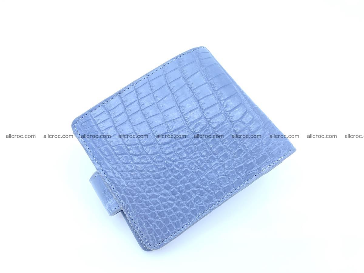 Crocodile skin wallet, small billfold 1431 Foto 1