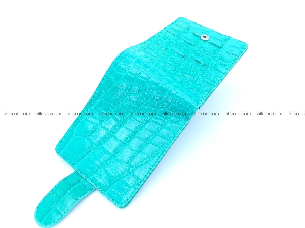 Crocodile skin wallet, small billfold 1418 Foto 3