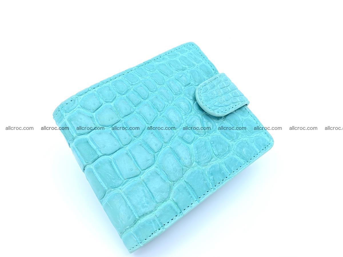 Crocodile skin wallet, small billfold 1428 Foto 0