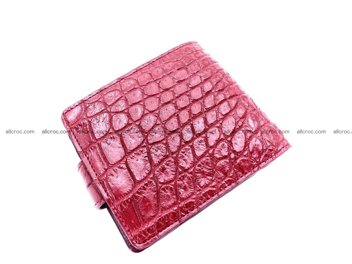 Crocodile skin wallet, small billfold 1419 Foto 1