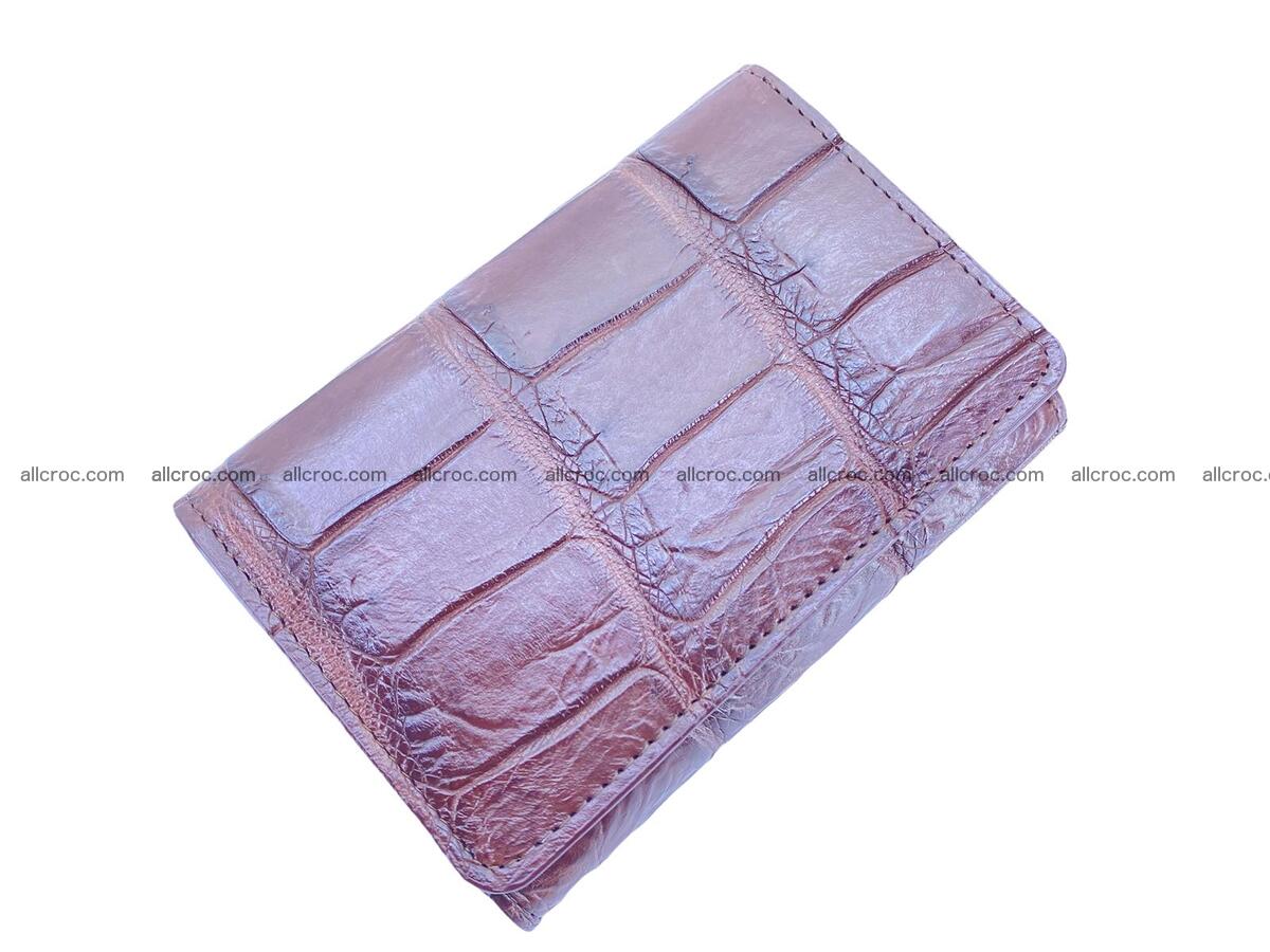 Crocodile skin wallet with coin pocket 1921 Foto 0