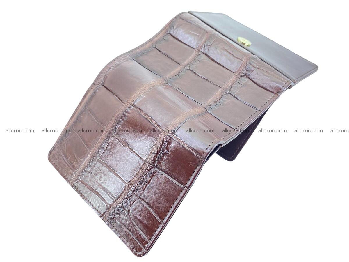 Crocodile skin wallet with coin pocket 1921 Foto 4