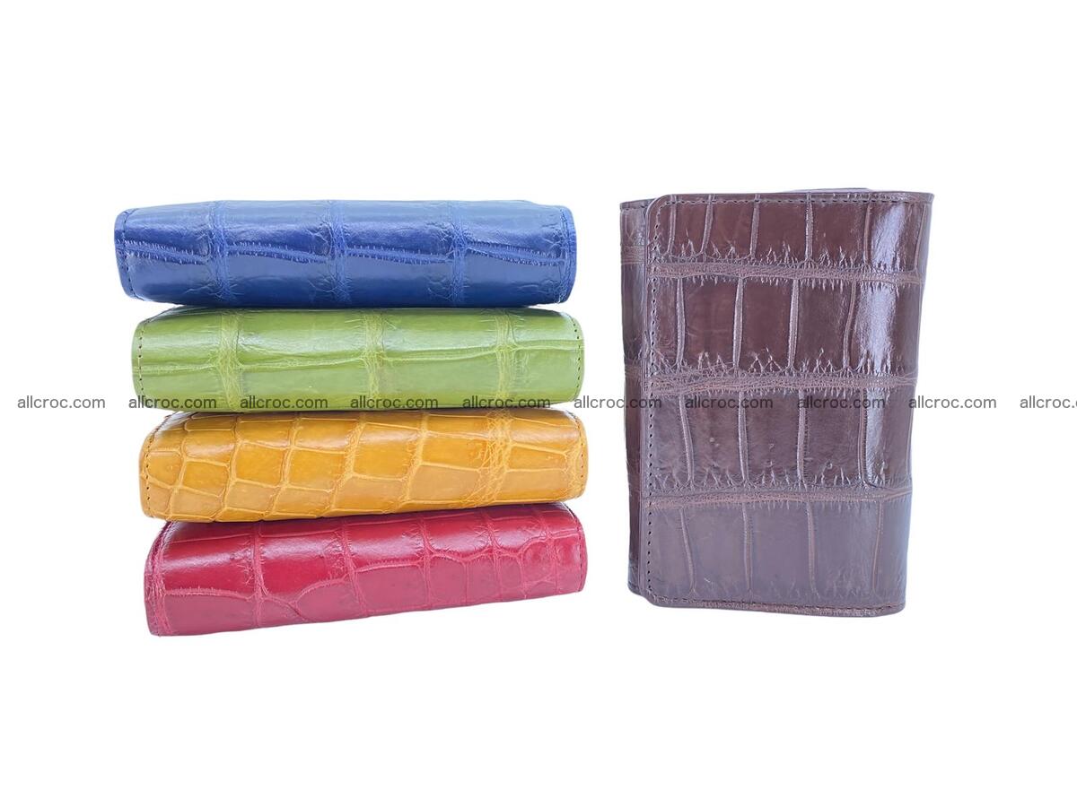 Crocodile skin wallet with coin pocket 1922 Foto 7