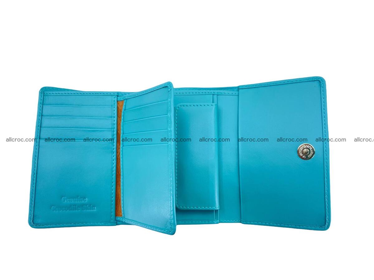 Crocodile skin wallet with coin pocket 1920 Foto 5