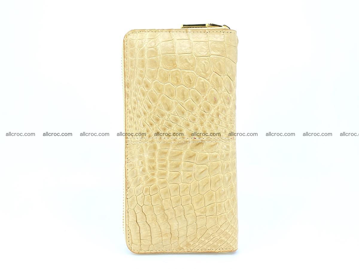 Crocodile skin wallet with zip 974 Foto 4