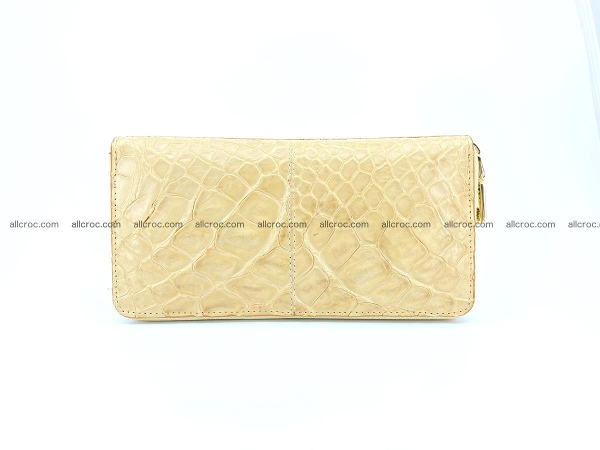 Crocodile skin wallet with zip 974 Foto 0