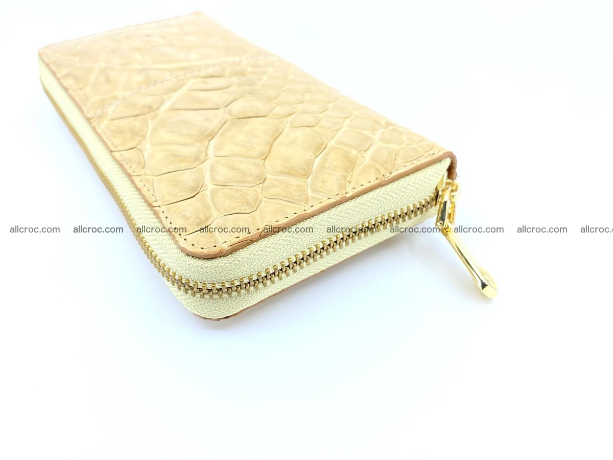 Crocodile skin wallet with zip 974 Foto 8