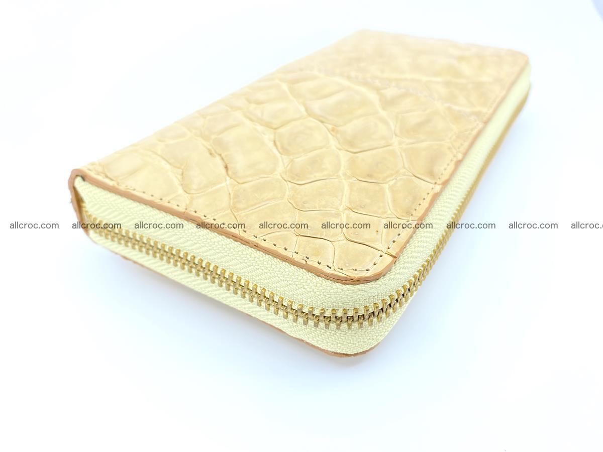 Crocodile skin wallet with zip 974 Foto 9