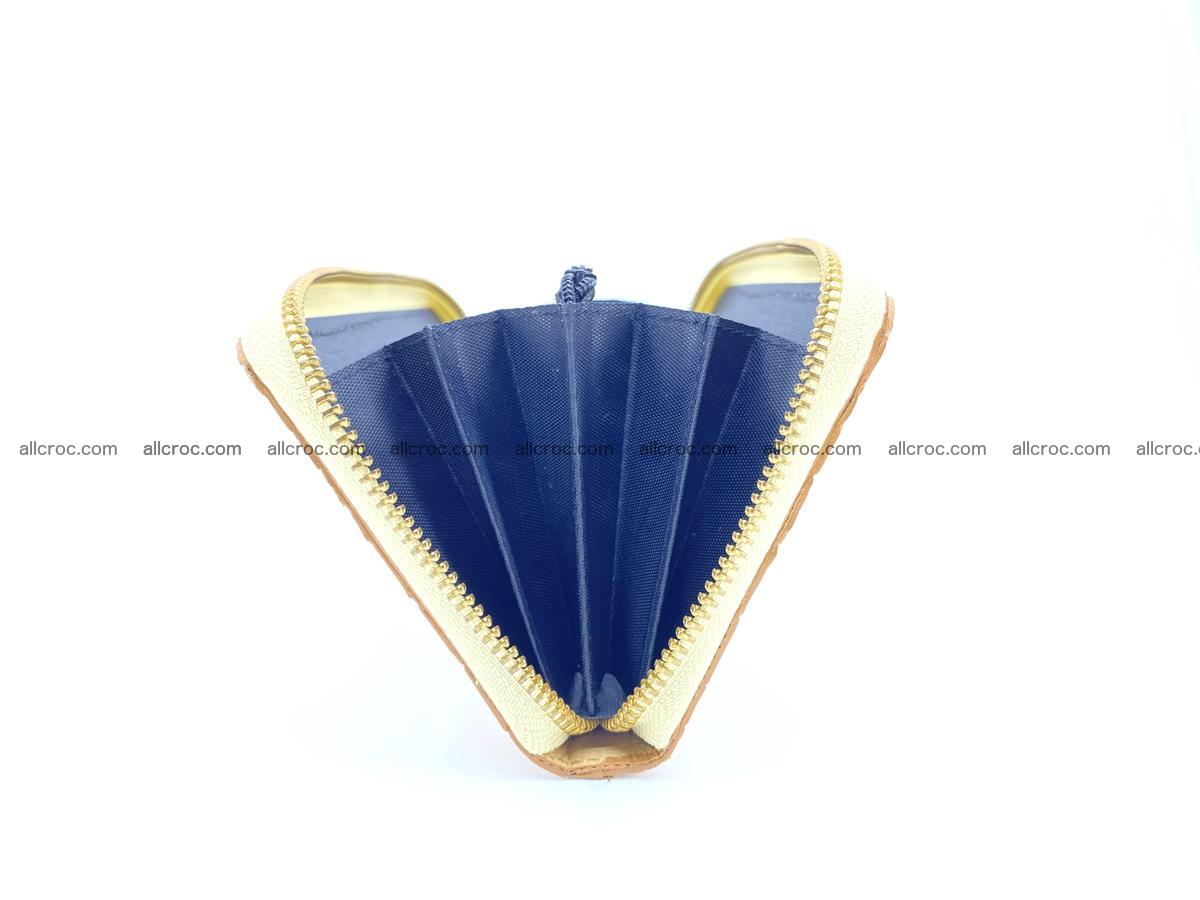 Crocodile skin wallet with zip 974 Foto 11