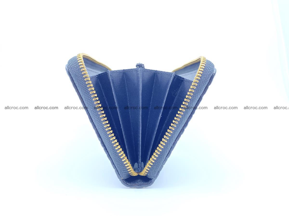 Crocodile skin wallet with zip 976 Foto 12