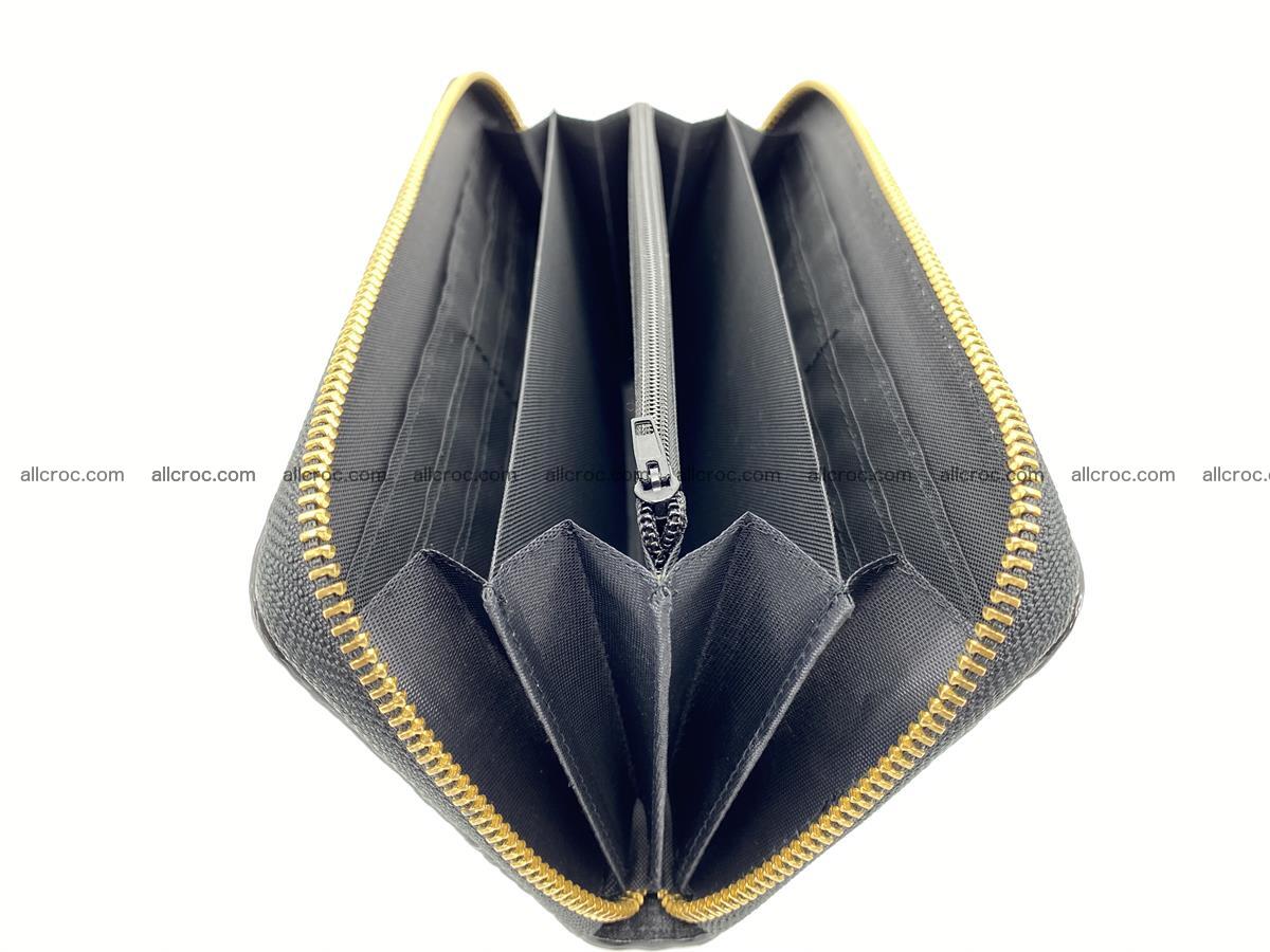 Crocodile skin wallet with zip 976 Foto 14