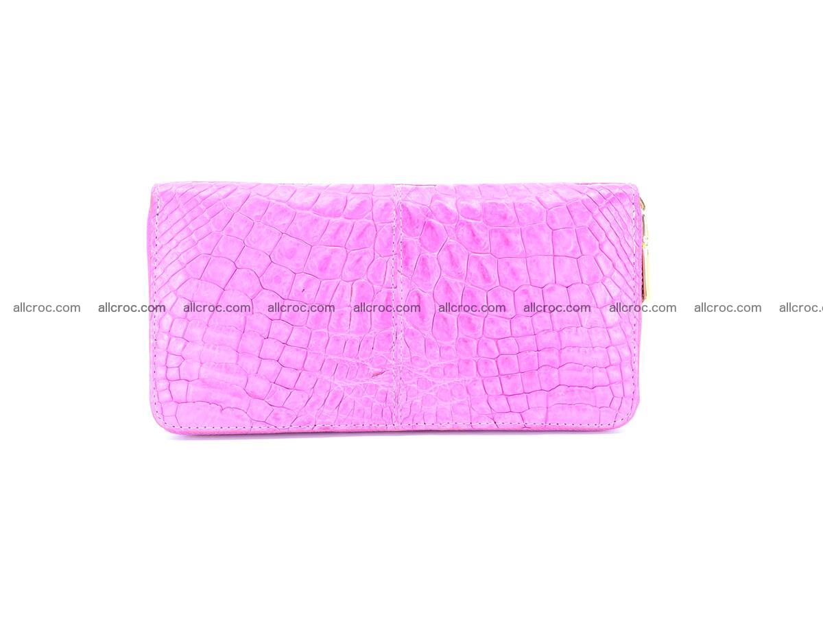 Crocodile skin wallet with zip 977 Foto 1