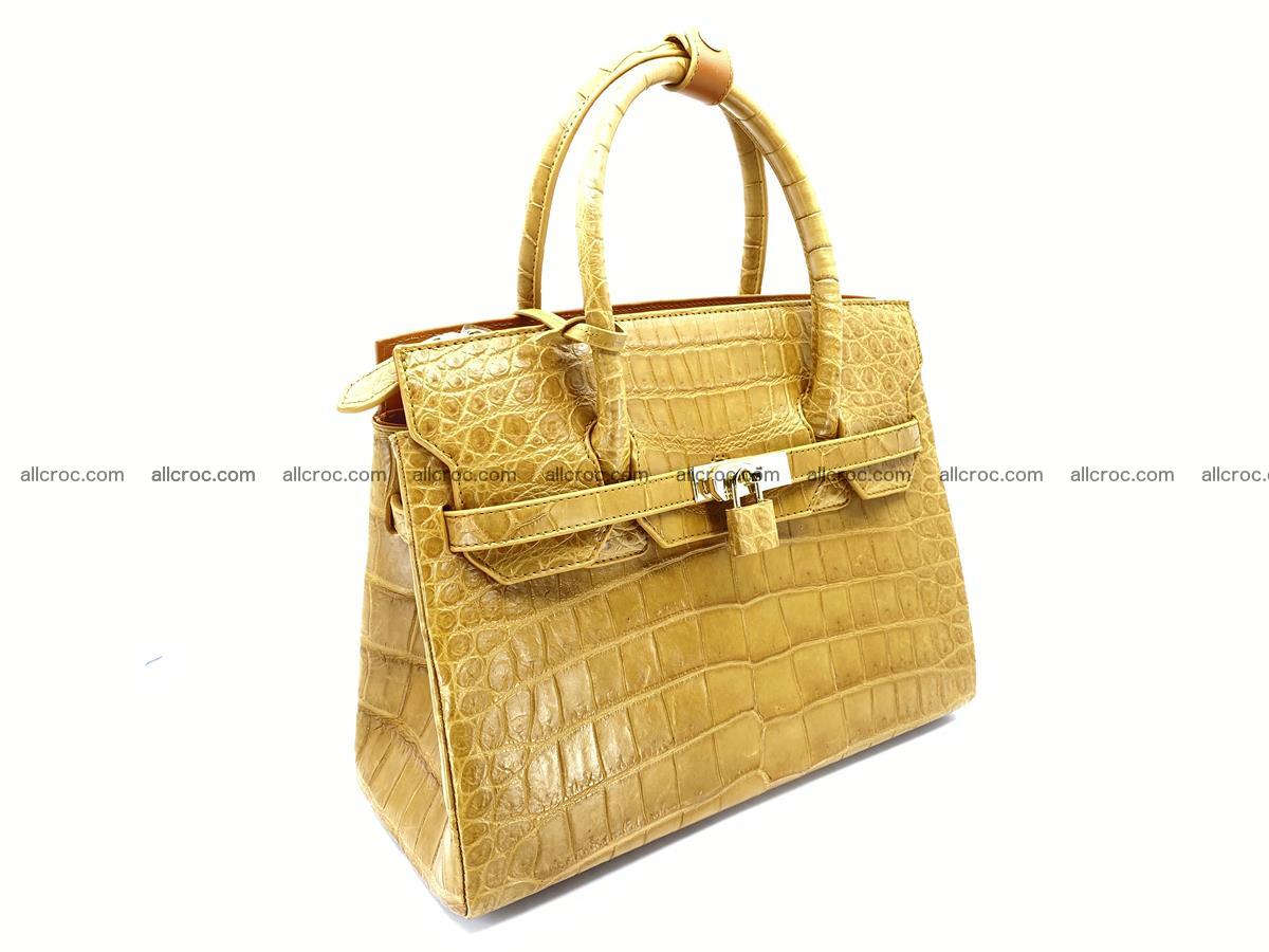Crocodile skin women’s handbag 1448 Foto 1