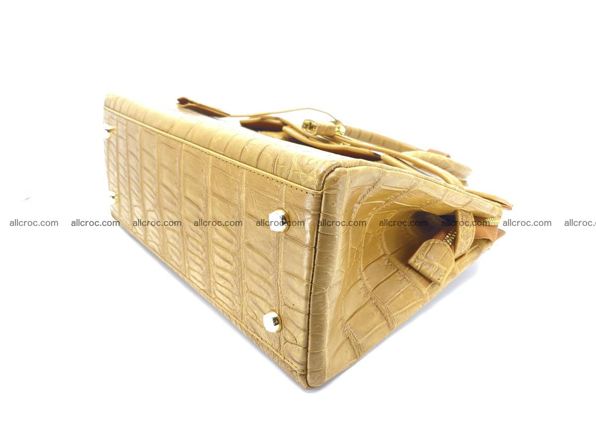 Crocodile skin women’s handbag 1448 Foto 11