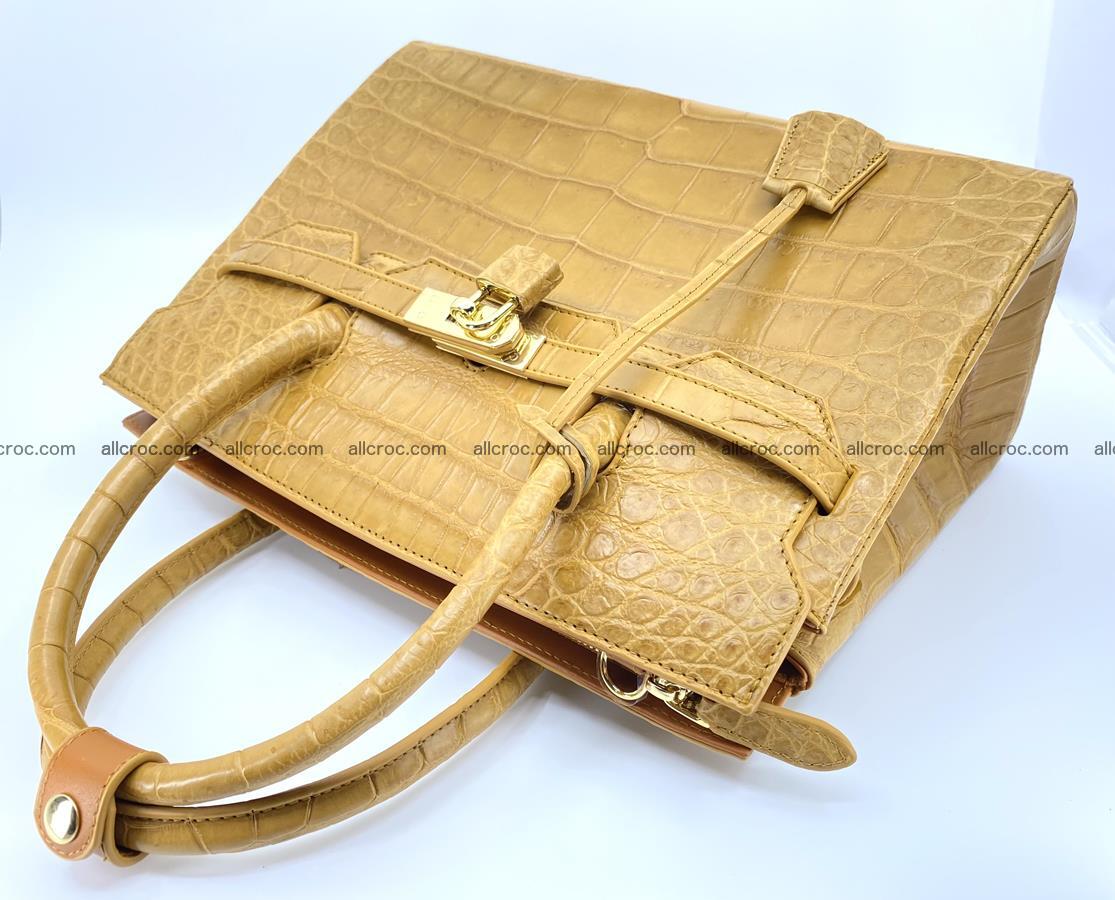 Crocodile skin women’s handbag 1448 Foto 13
