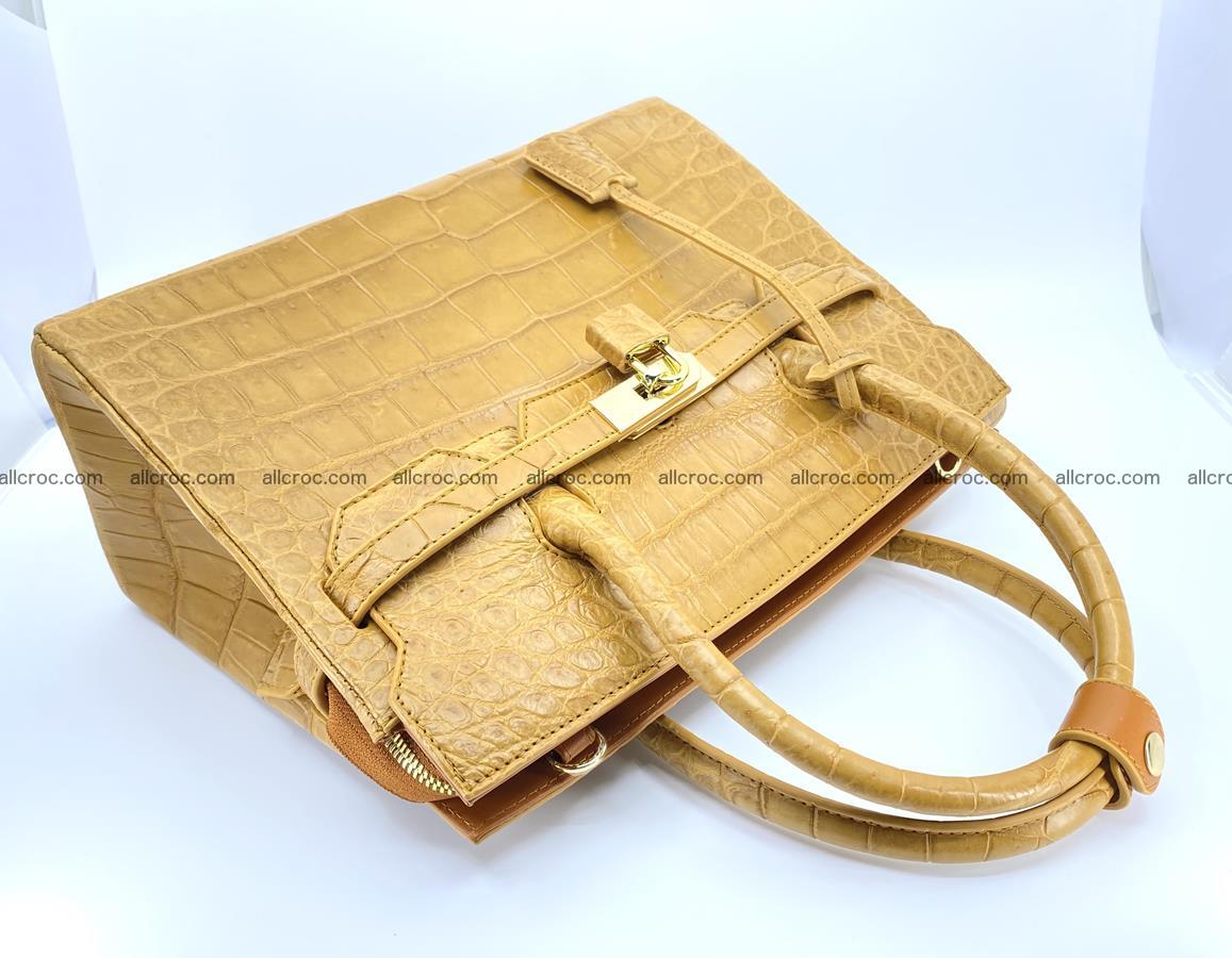Crocodile skin women’s handbag 1448 Foto 15